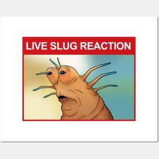 Live Slug Reaction Posters and Art